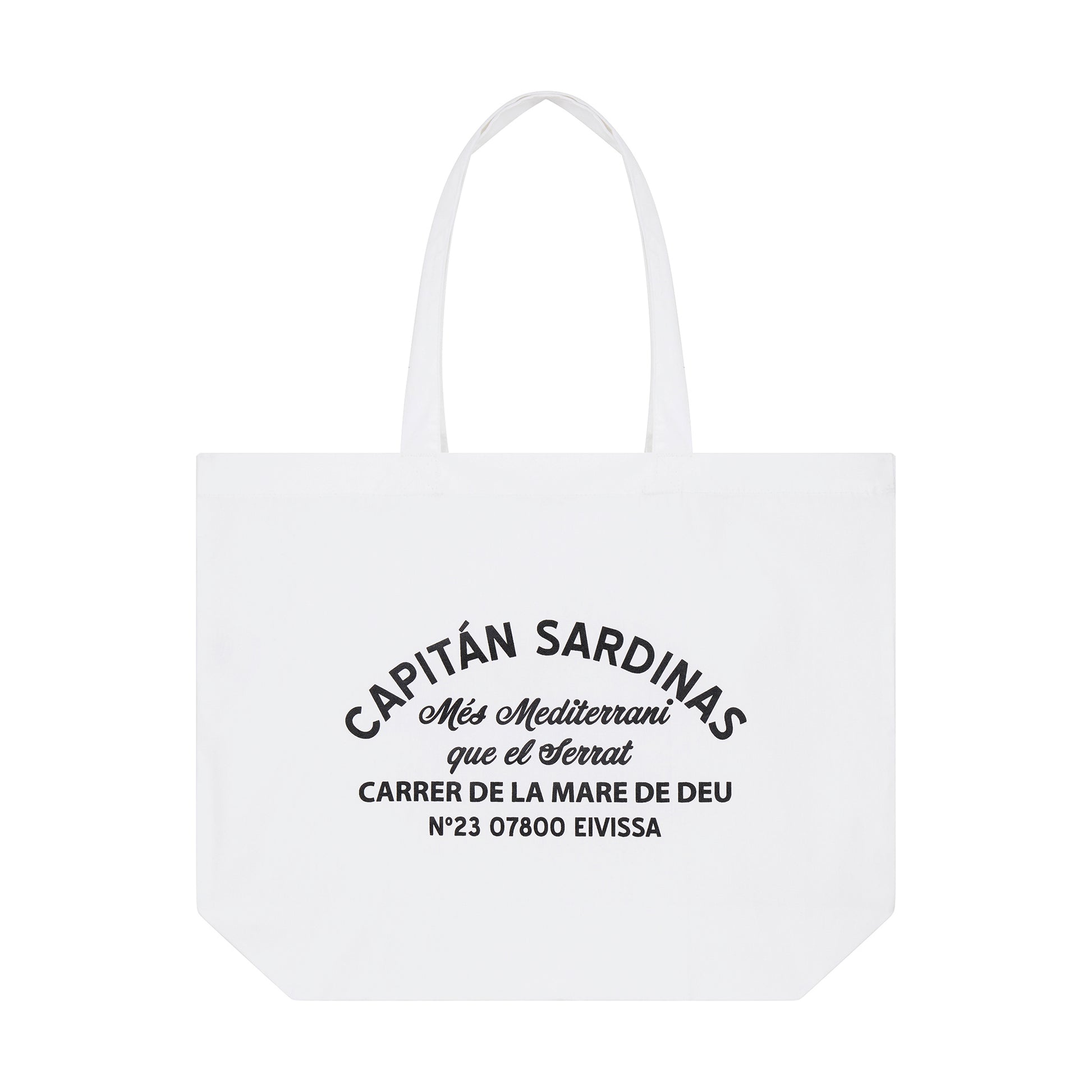 TOTE BAG MEDITERRANEO - CAPITÁN de las SARDINAS